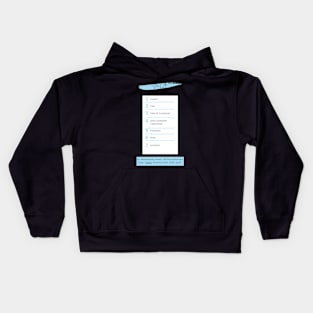 MLA Form Kids Hoodie